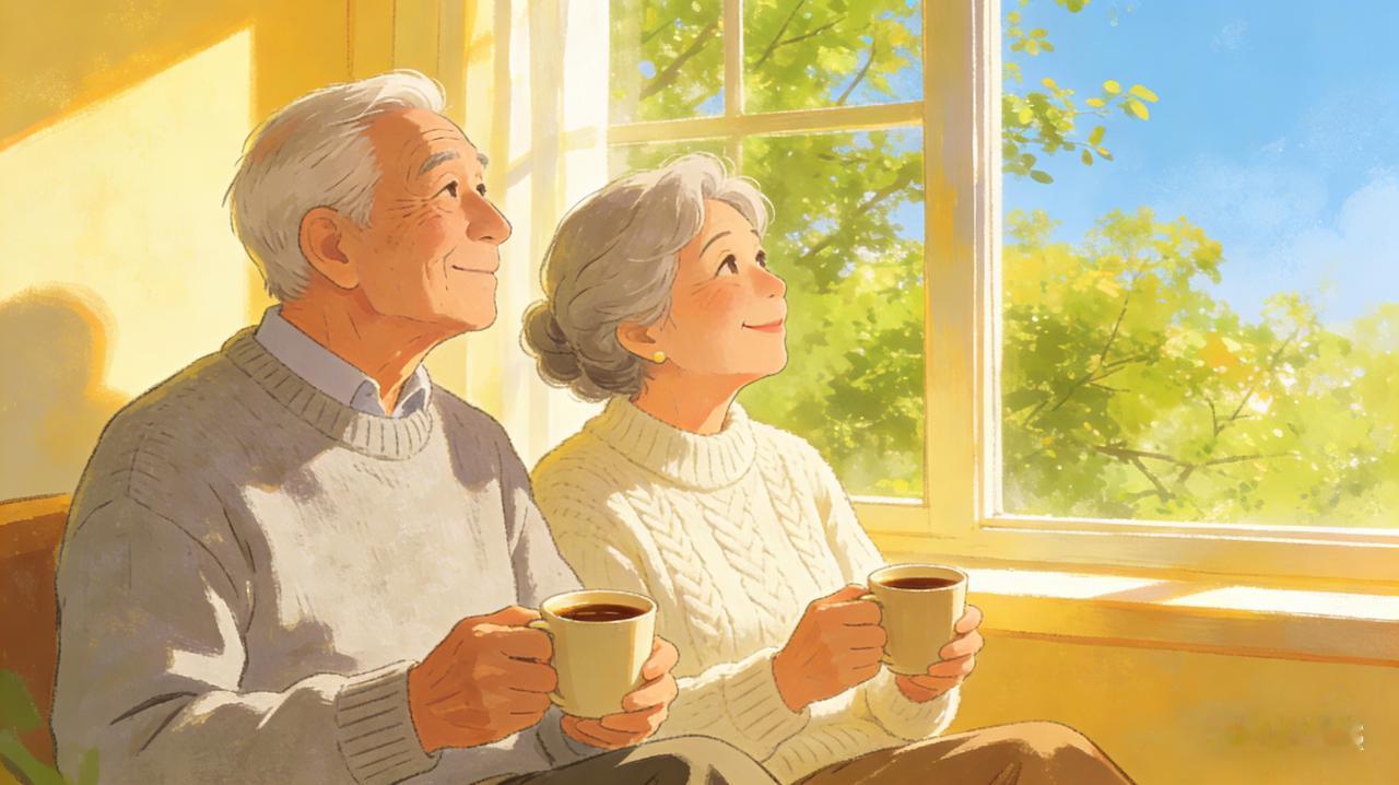 一张照片，一段时光，藏着后半生最踏实的幸福。不必繁华，不必张扬，有健康