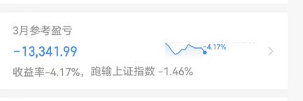 跌麻了！这3月份的操作真的是非常难，这个月还能回本吗？昨天回来了一个鸡腿，本