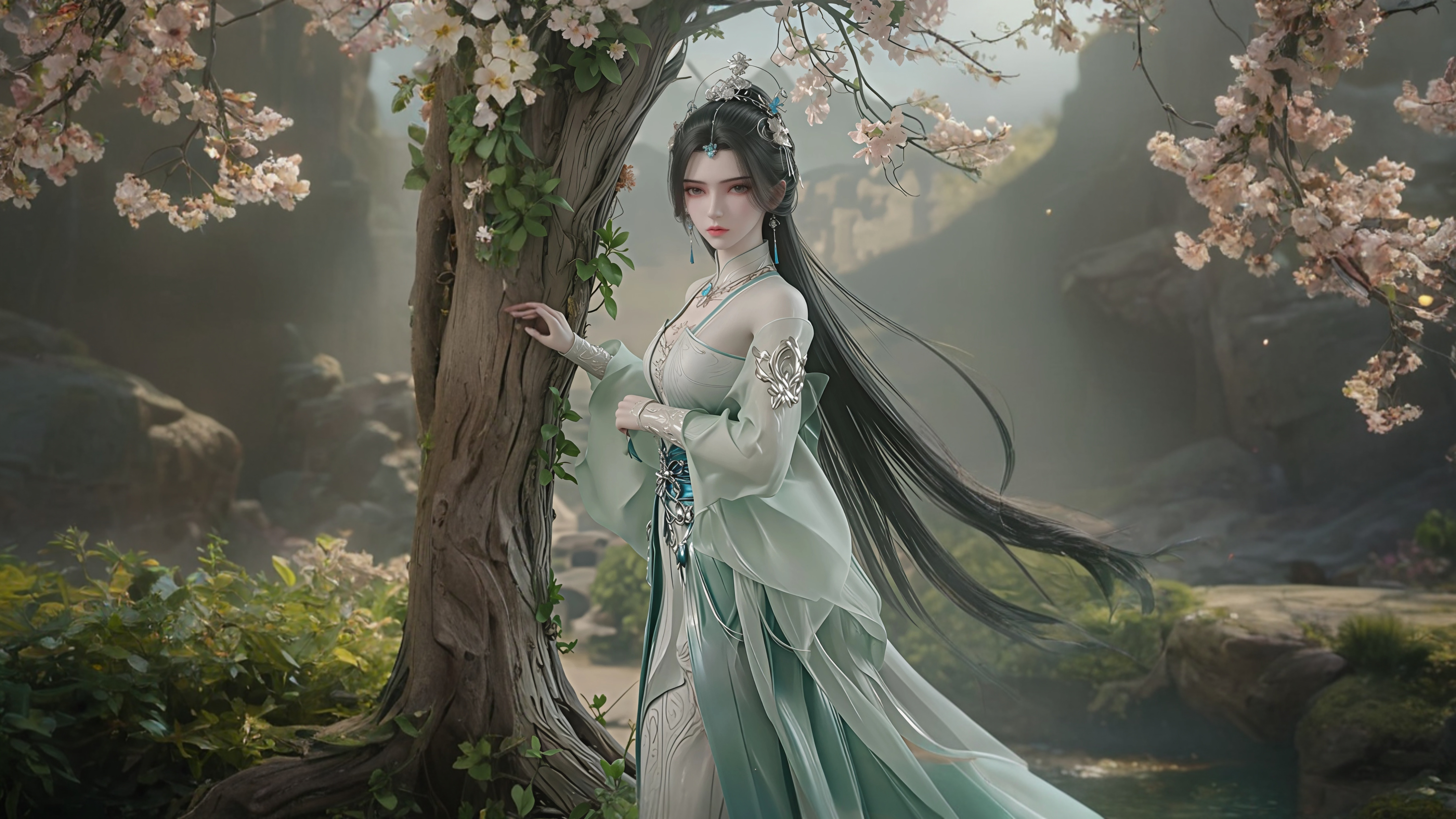 国漫女神壁纸分享：仙逆李慕婉