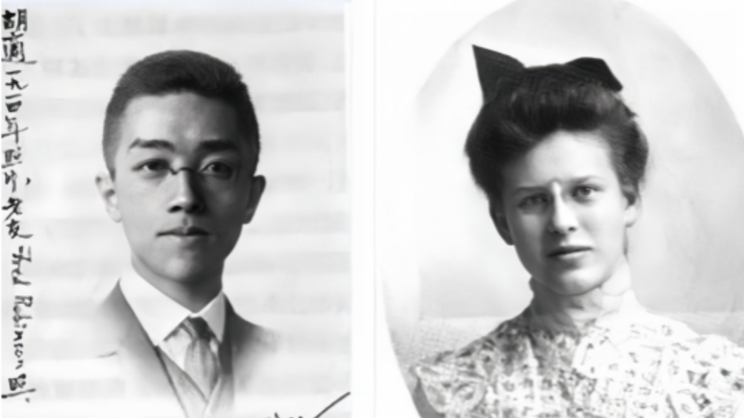 1962年，胡适心脏病发作猝然离世，三年后，他的初恋情人韦莲司给遗孀江冬秀寄来了