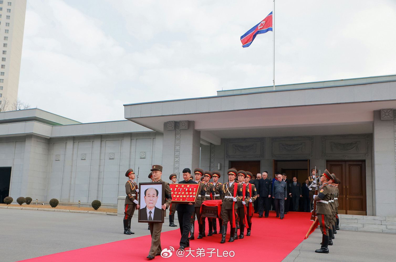 金永南同志葬礼隆重举行金正恩同志参加告别仪式金永南逝世​​​