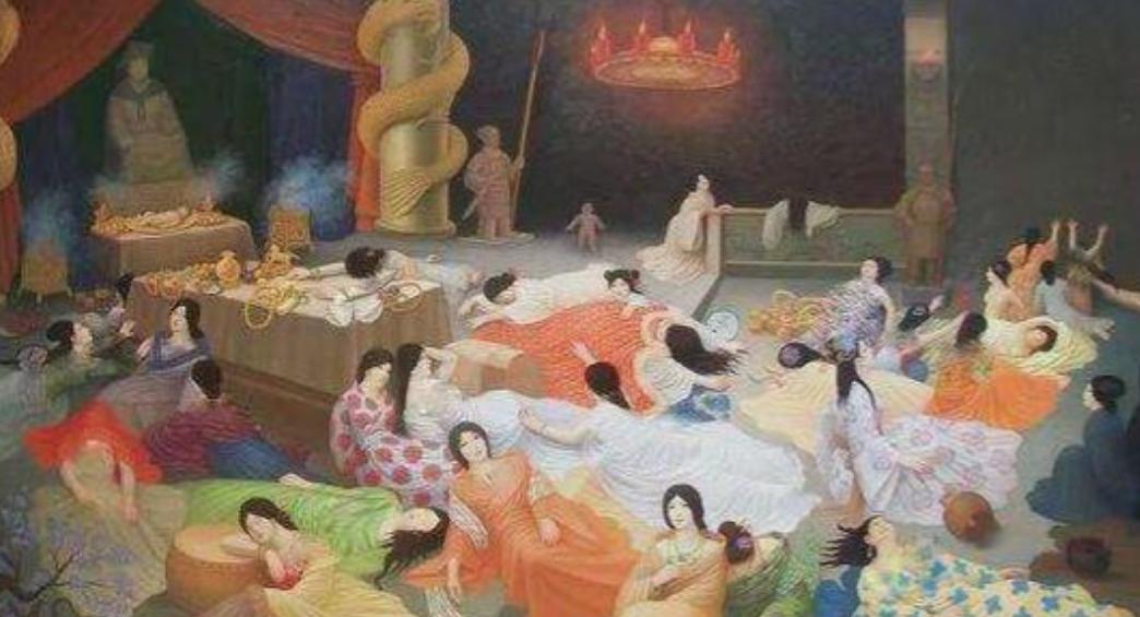 很多人以为殉葬就是把活人关进地宫，门一关，他们就只能哭喊着等死，其实，为了活下去