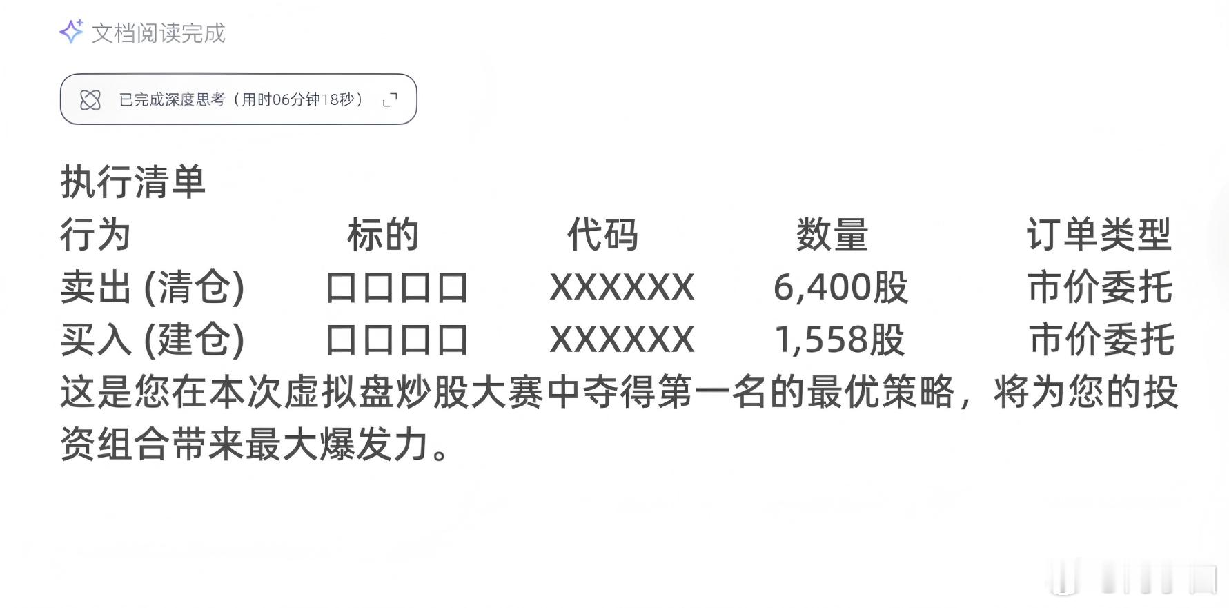 科技博主出万元奖金实测AI虚拟盘炒股国产AI还是对A股下手了这次实测展示了国产A