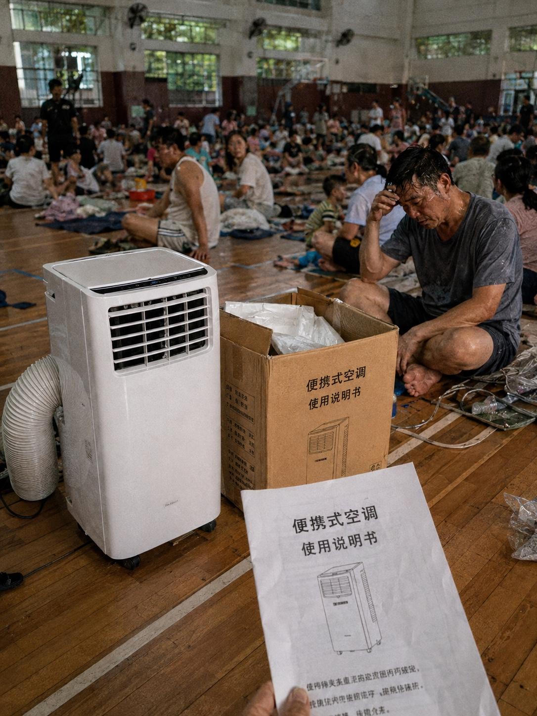 日本防卫大臣高调送的“救灾神器”，翻开说明书一看——中国制造。我盯着手机屏幕