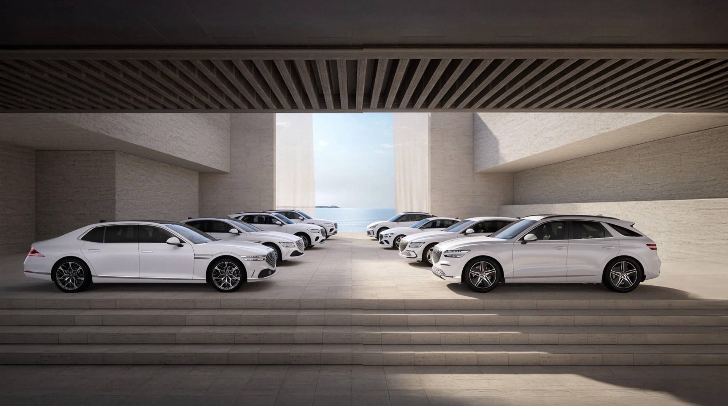 捷尼赛思全家福，并行双耀