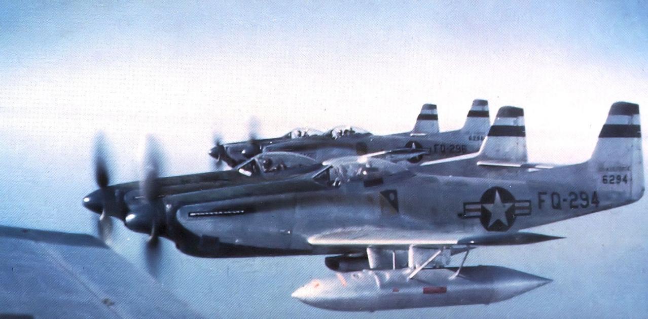 分享圖片：美國北美F-82“雙野馬”戰鬥機​​​