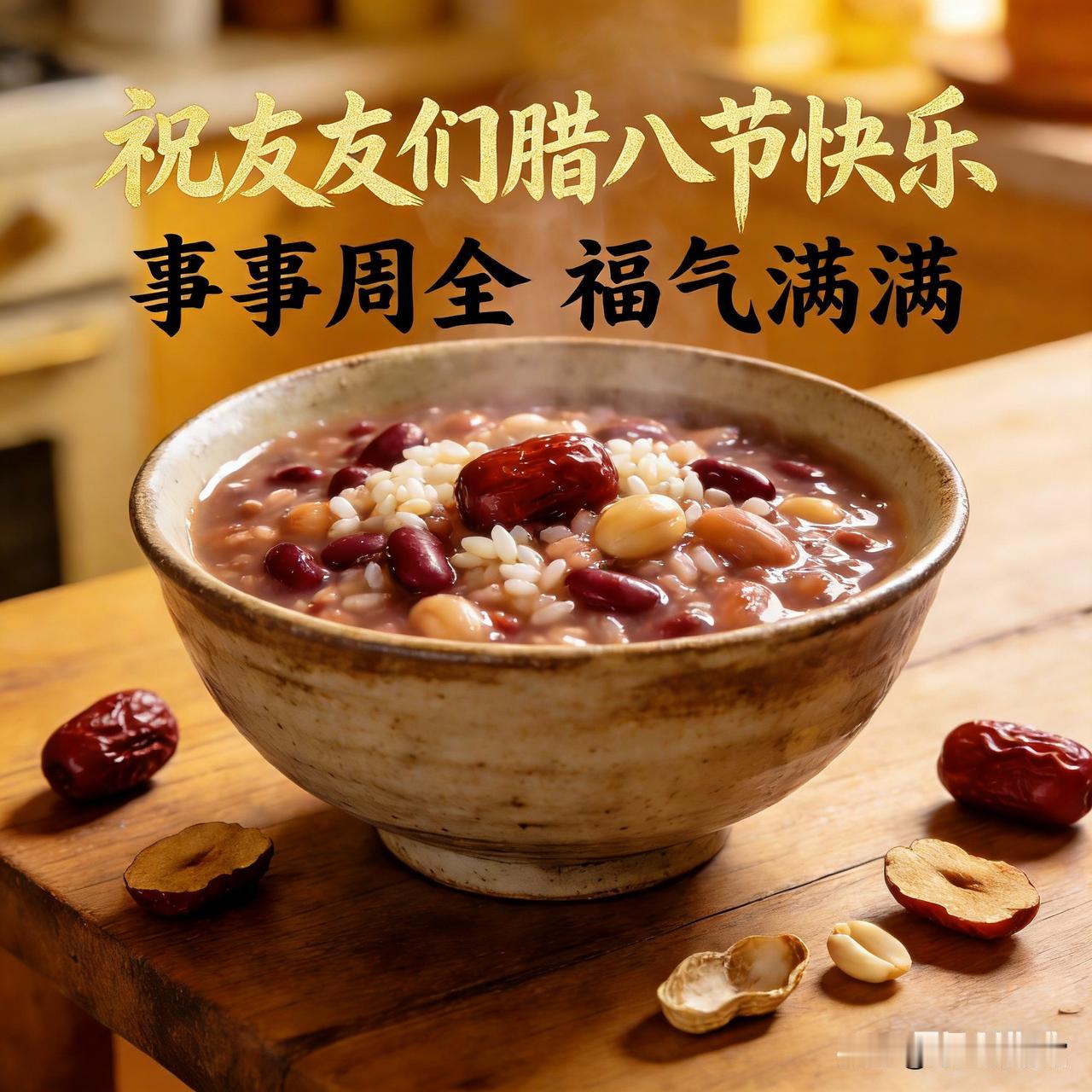 过了腊八就是年，老辈传下的说法，一点不假。今儿腊月初八，喝上一碗热乎腊八粥，年的