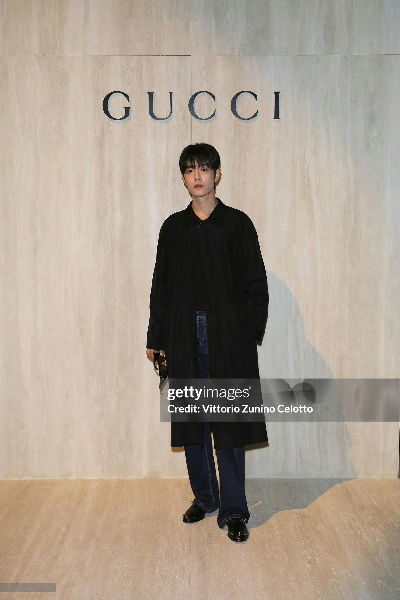 肖战inGucci📸G社生图来了！变身冷冽时髦的古驰阔少~Gucc