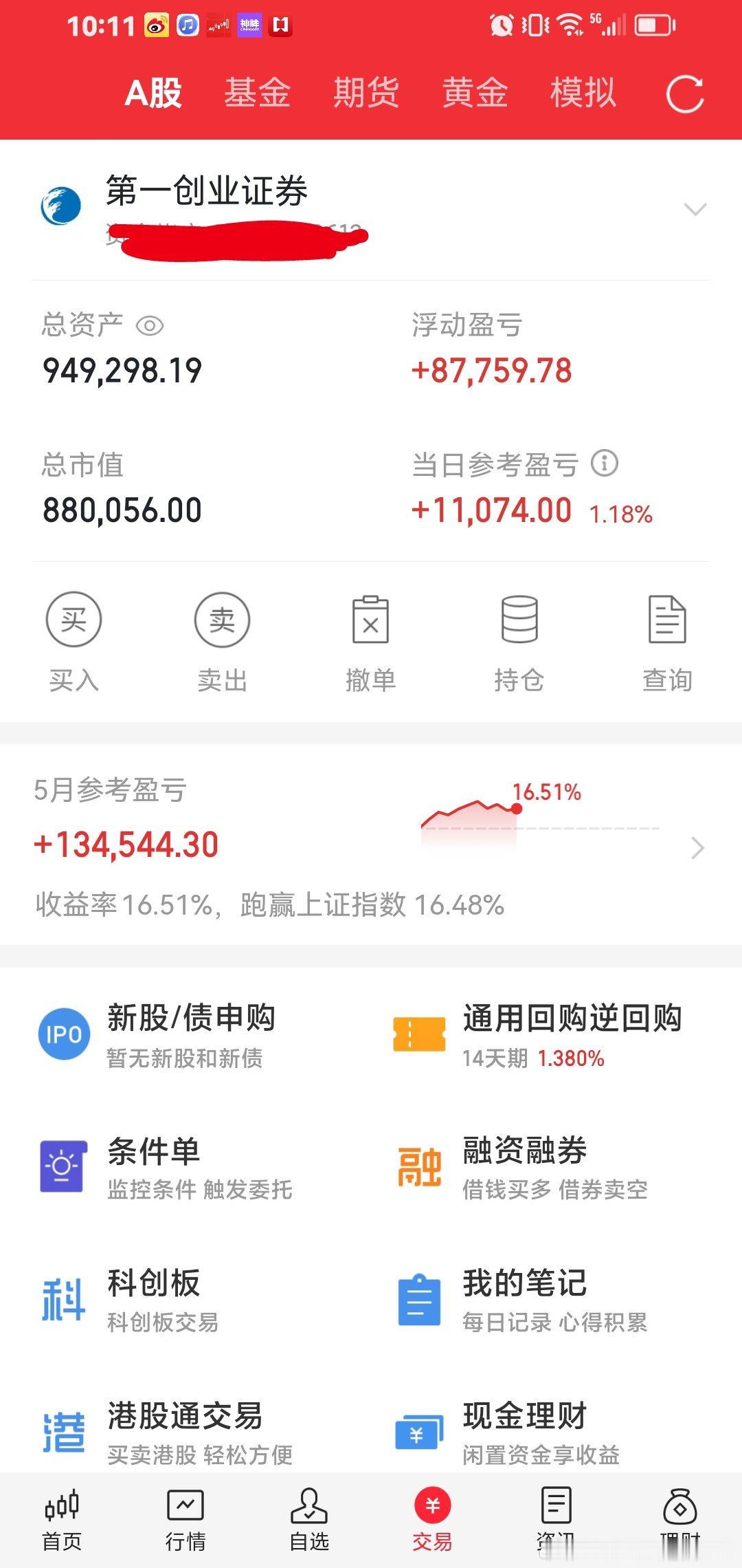 还是小账户厉害：大唐发电，巨轮智能，合肥城建。