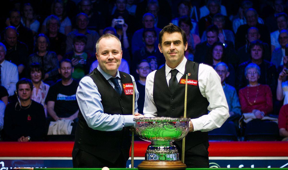 奥沙利文和约翰·希金斯最新赛况（2026年斯诺克世界锦标赛1/8决赛第一阶段）