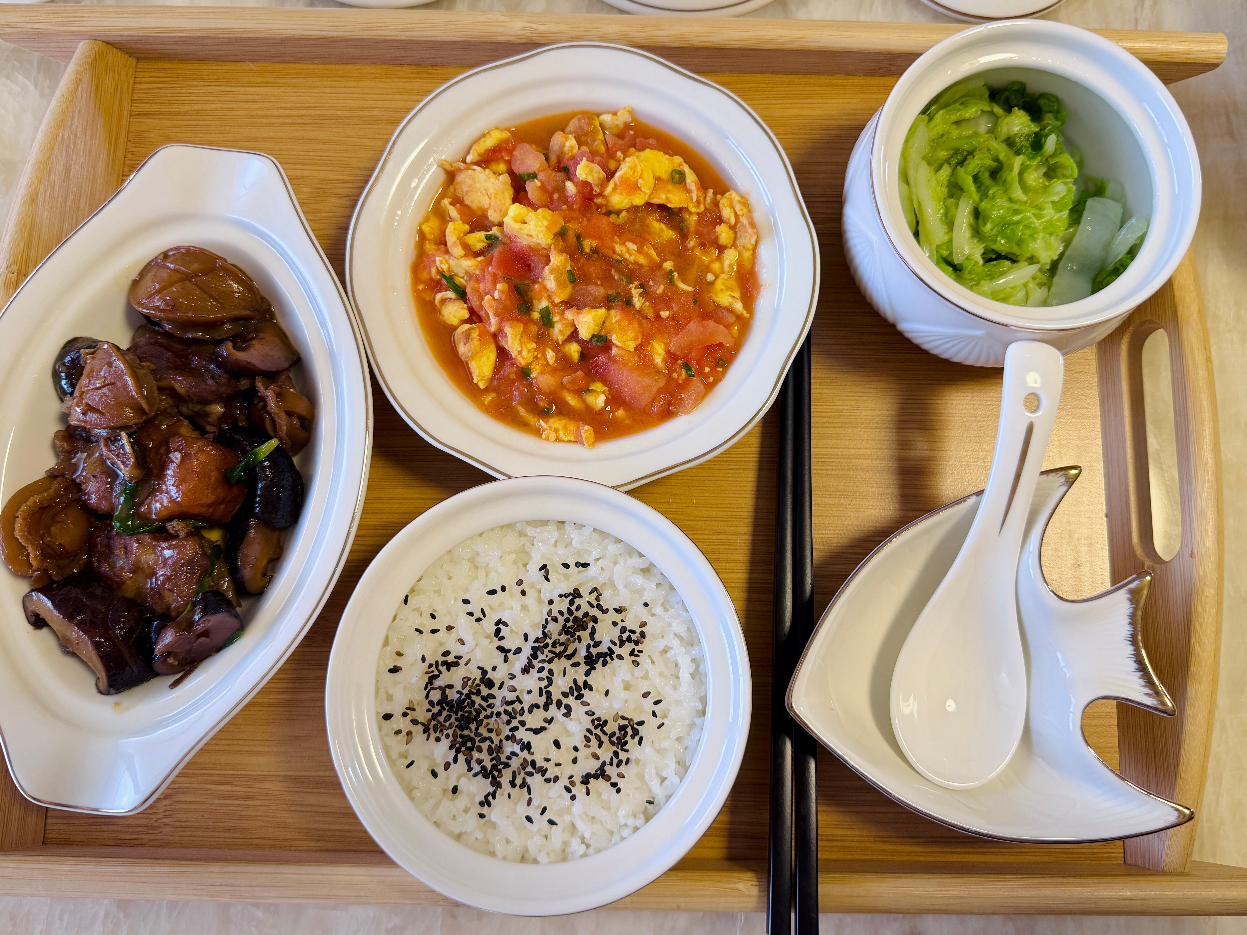 老公做的月子餐