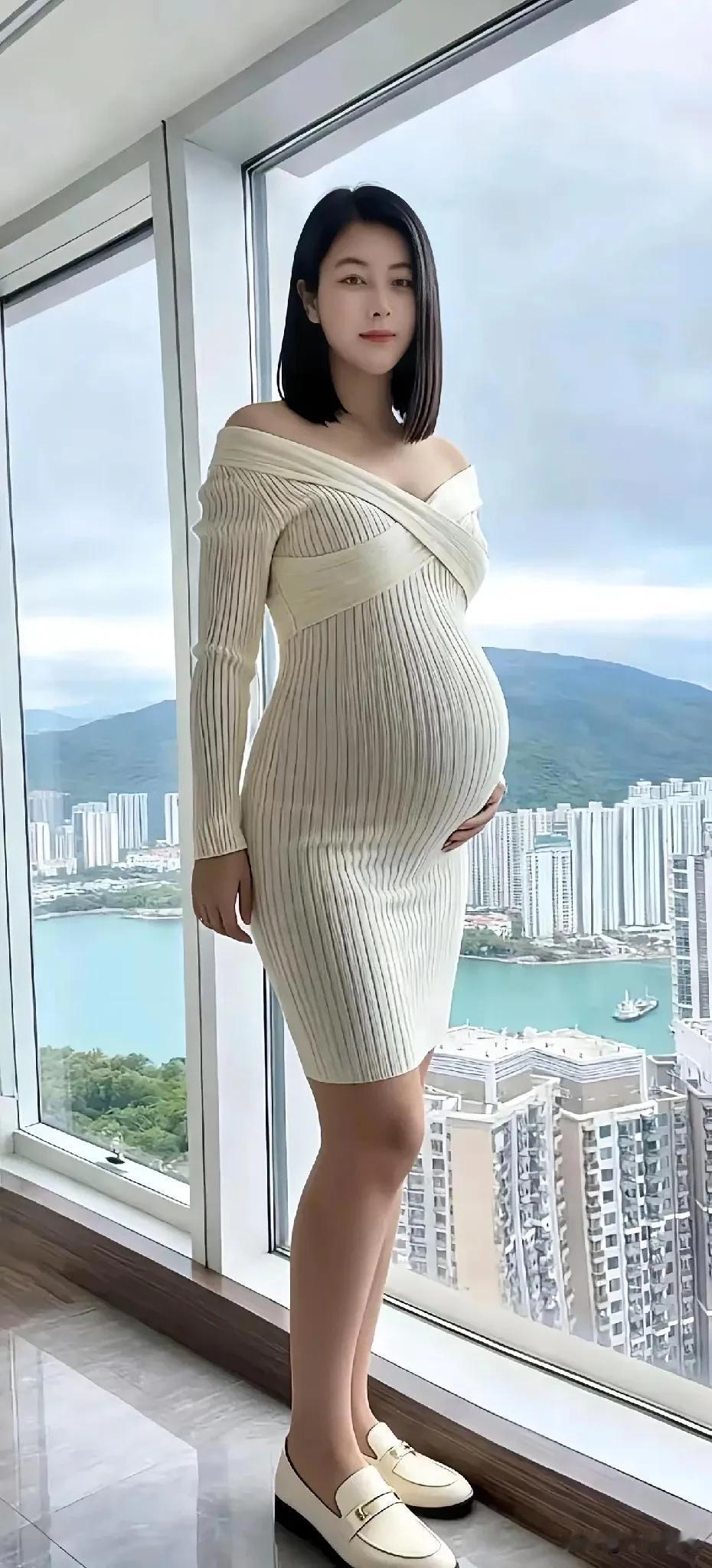 优雅孕妈穿搭指南，简约时尚，尽显孕味美！💃🏻👗👠