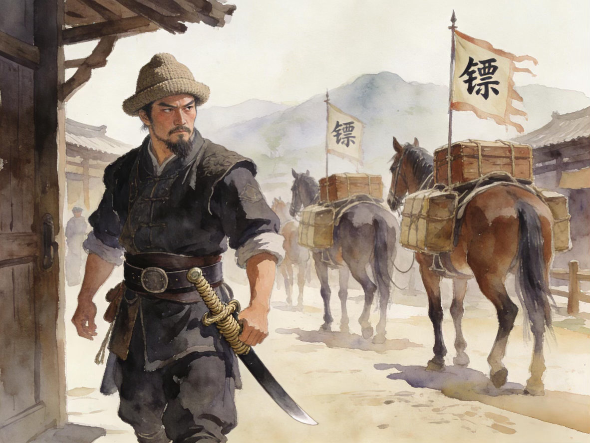 微小说大赛趣说历史明朝嘉靖年间，江南有个小镖局，镖头周猛，练得一手好刀法，性子