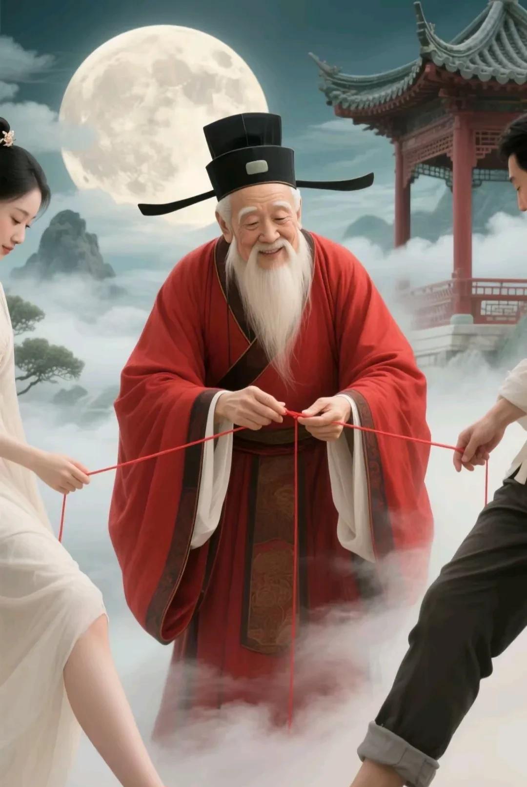 月老牵线，你终于要遇到命中注定的正缘了！心里的孤单终于有了归期，你的姻缘红线