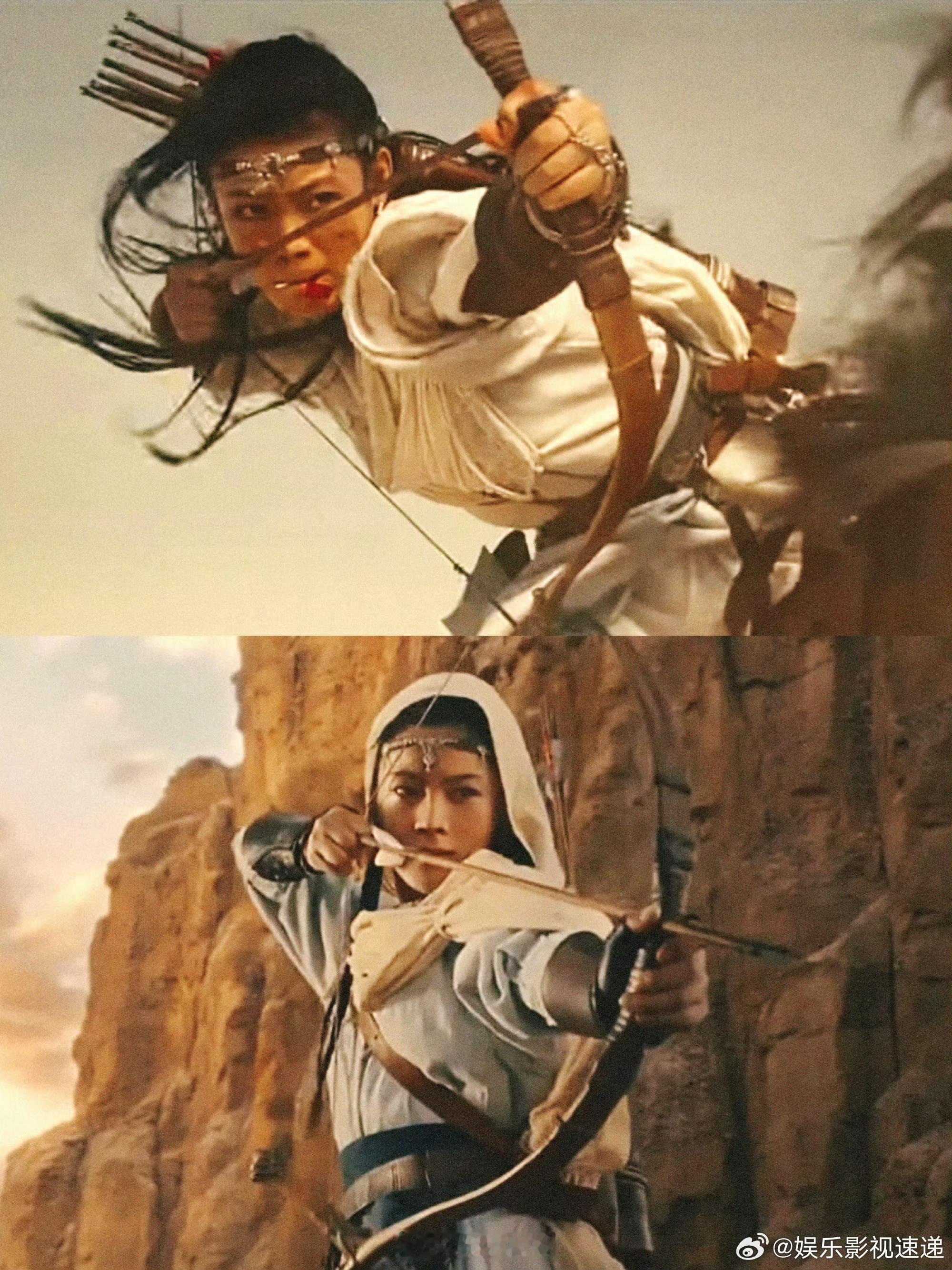 陈丽君武侠造型电影镖人风起大漠定档春节陈丽君饰演的阿育娅令人好奇她在茫茫大