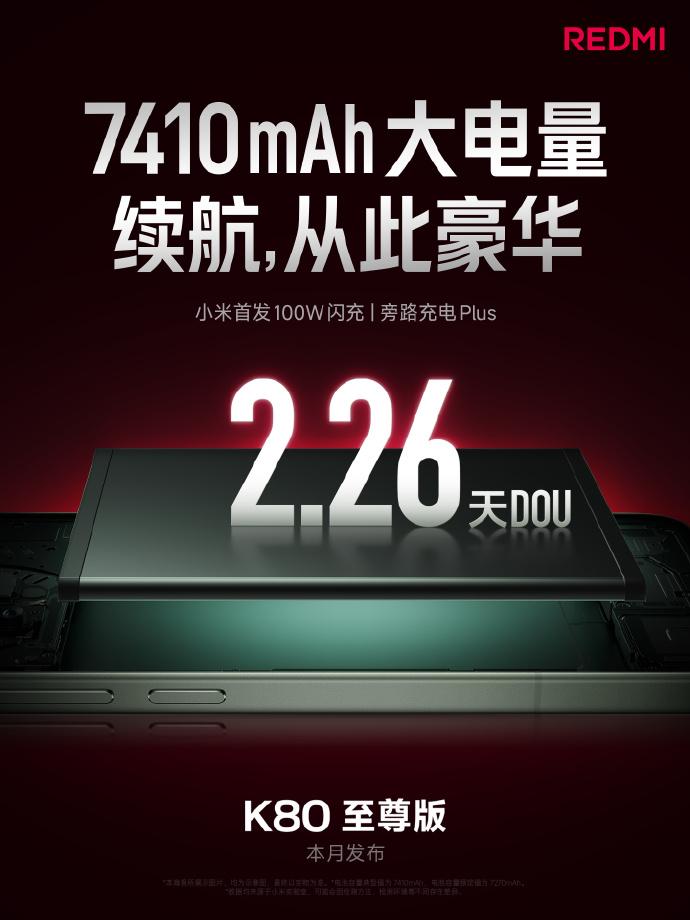 只要继续2599起步！红米K80至尊版就是全场最靓的存在！红米K80至尊版的