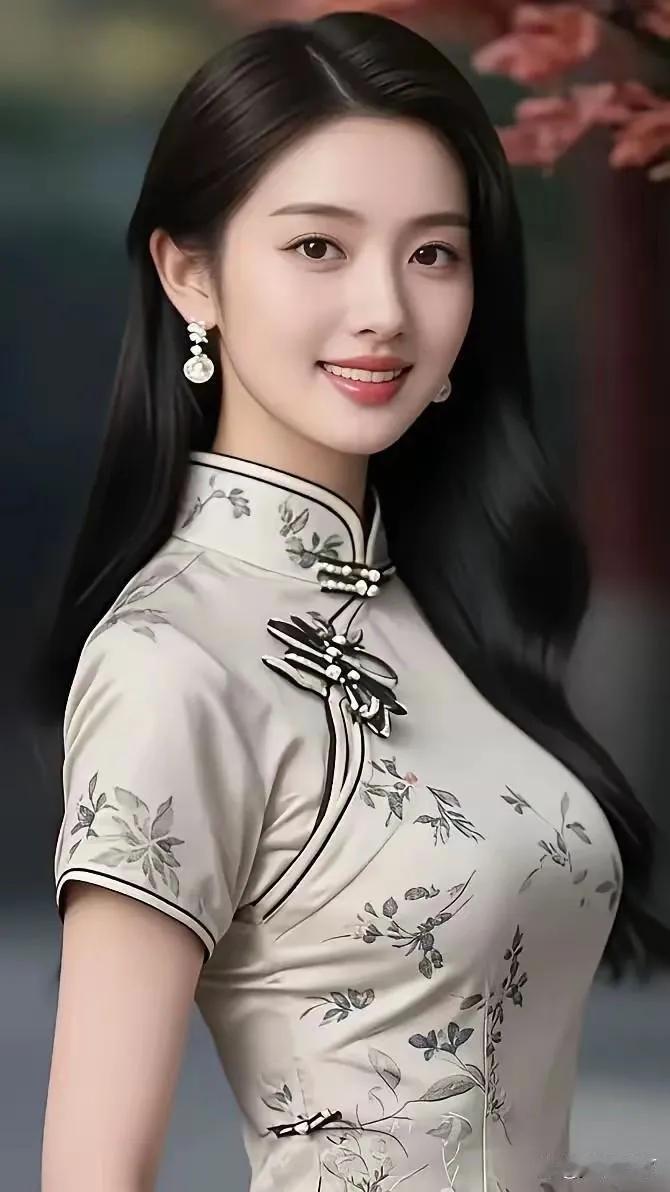 温婉优雅的旗袍美人，复古韵味十足！