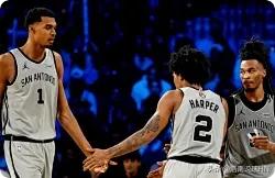 NBA西部有且只有3个顶级强队，湖人不算:第一个，马刺队，23胜7负西部第二