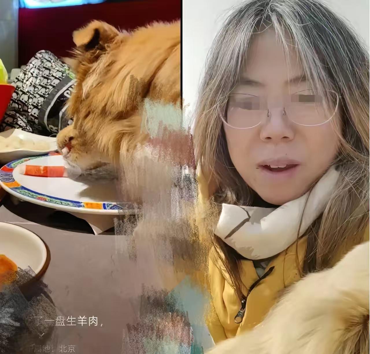 活久见！带狗下馆子不稀奇，但带狗舔餐厅盘子还拍视频炫耀的，夸自己家的狗，“太