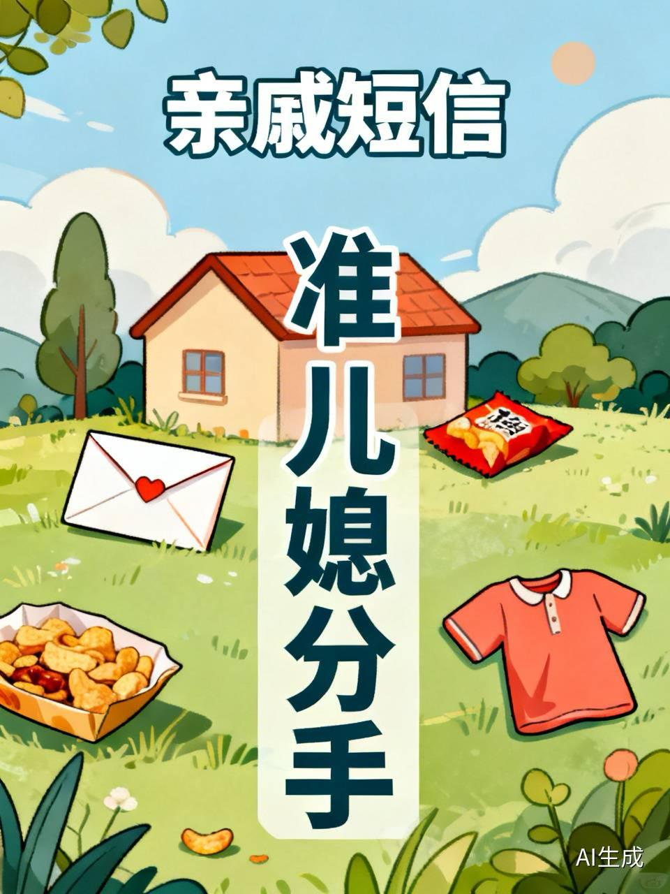 亲戚的一条短信和儿子一句话，让准儿媳分手了。亲戚家在北京，有三套房。虽然在北
