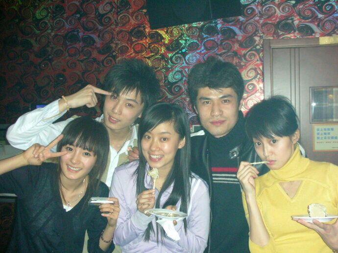大学时期的杨幂张小斐​​​