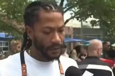 前NBA球员德里克-罗斯接受了采访，谈到了勒布朗-詹姆斯加盟76人的决定。罗斯