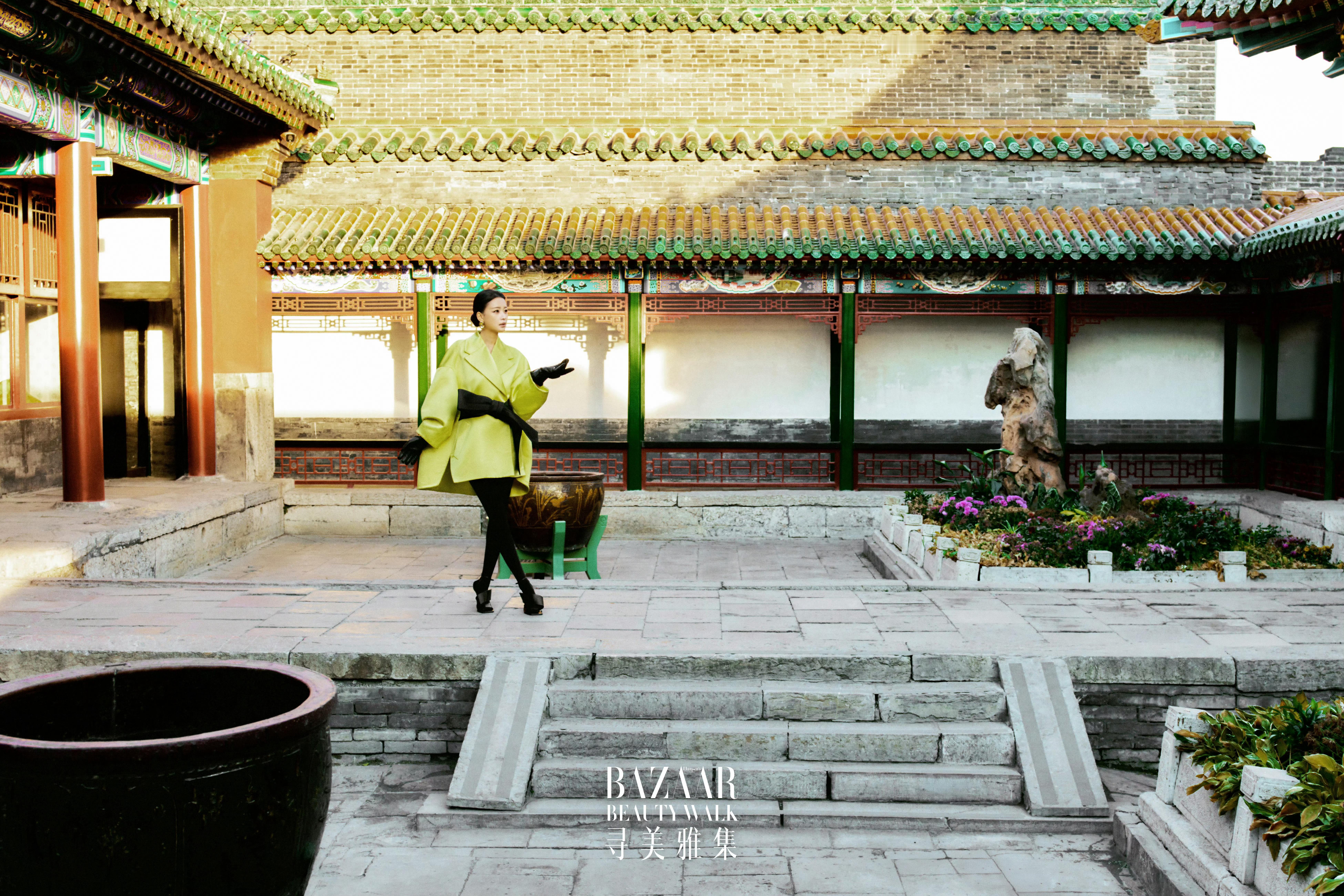 孙怡循光漫游在沈阳此间向阳