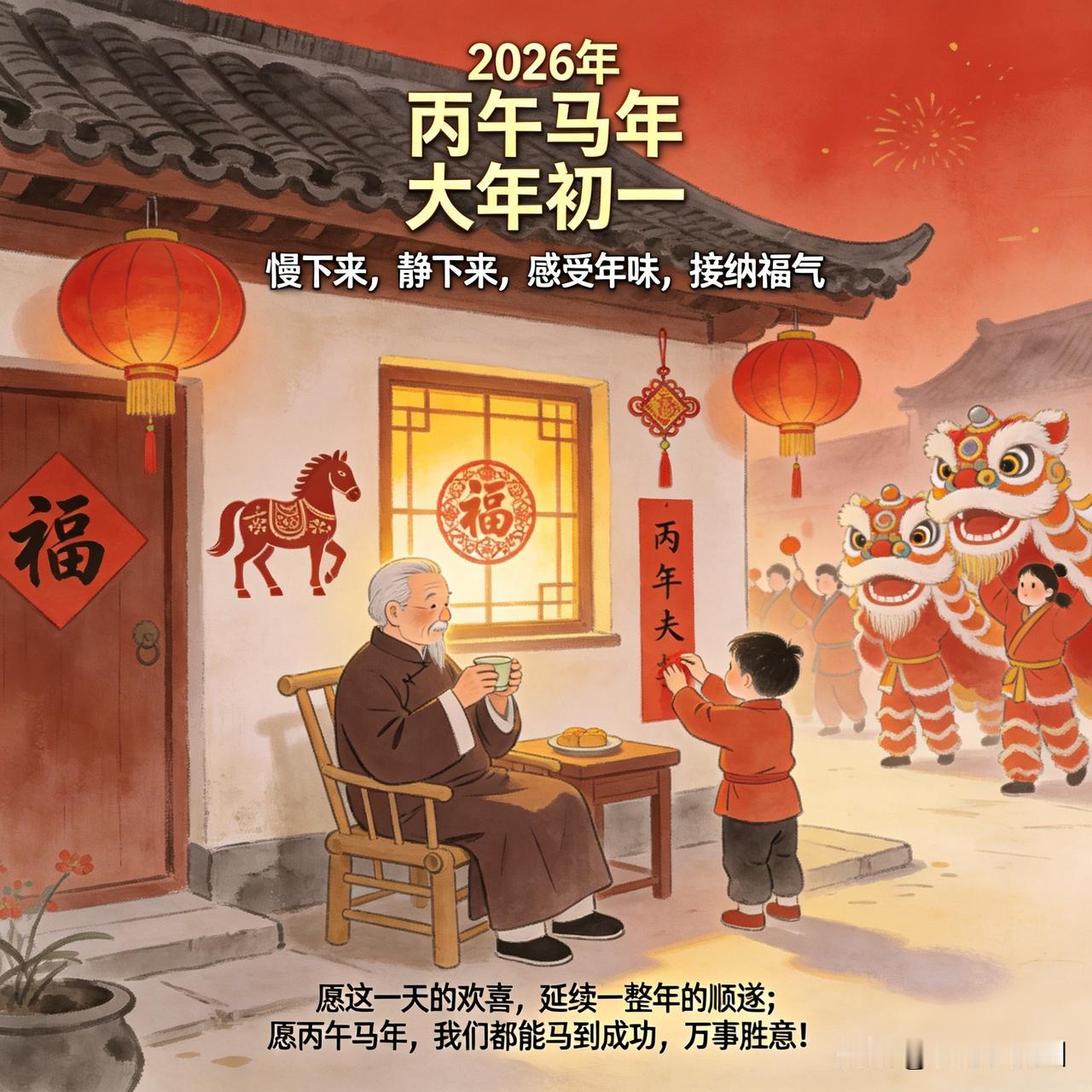 大年初一这6个“忌讳”，不是迷信，是马年开挂的秘诀！我跟你讲，今天是大年初一