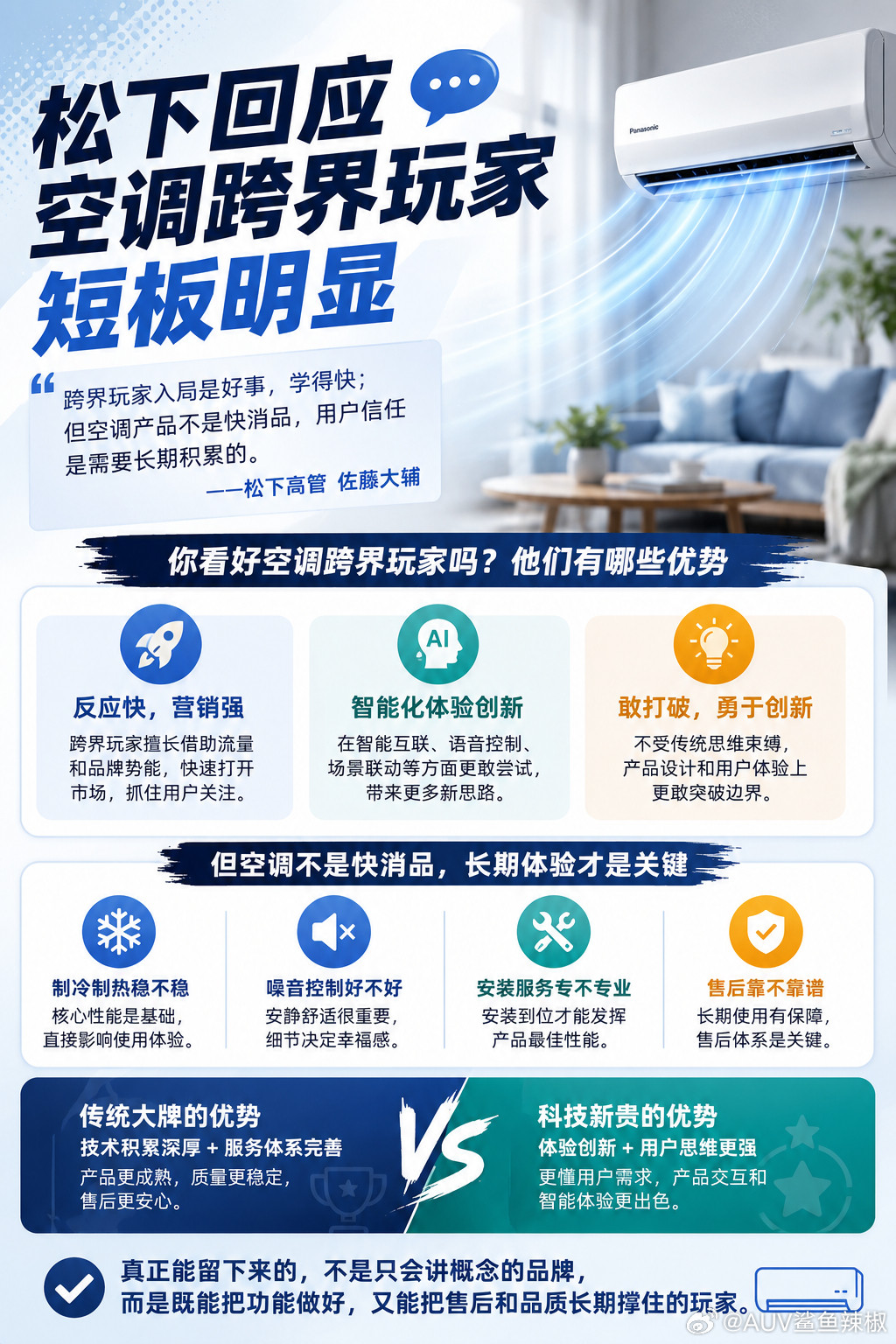 空调这门生意，确实不是谁带着流量和智能标签进来，就能马上做成的。跨界玩家有优势，