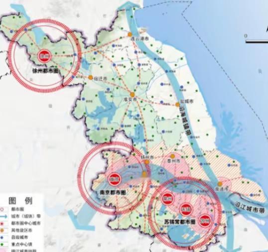 都市圈城市徐州都市圈想要升级为国家级都市圈，难度颇大。查看现有的21个国家级