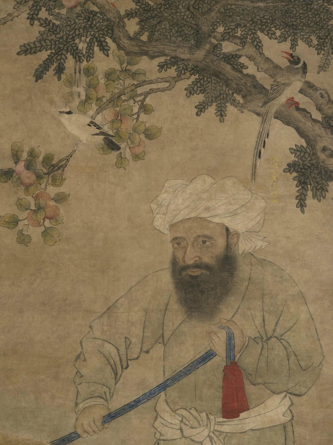 1483年，帖木儿王朝撒马尔罕埃米尔苏丹艾哈迈德·米尔扎向明朝皇帝赠送了两头珍稀