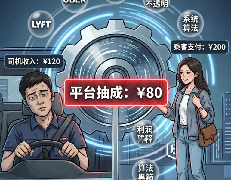 网约车多平台抽成致司机收入缩水之谜