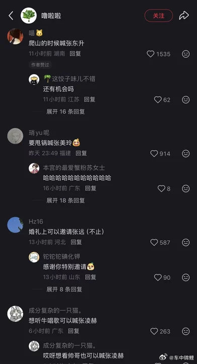#张家人已经进化到张家齐了#我的天，现在想要养眼就呼叫张凌赫，想听欢乐歌声也呼叫他，一个人承包了两项