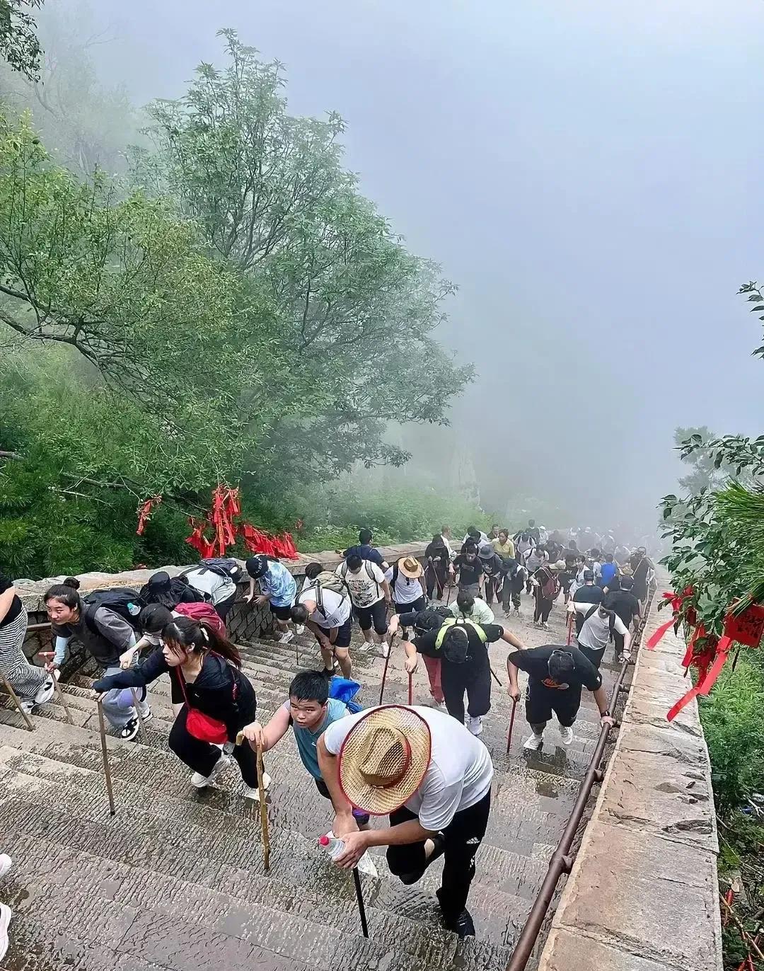 刚爬完泰山，花钱也难买的教训。1，一定要背水，背水比背钱重要，最好是电解质水，