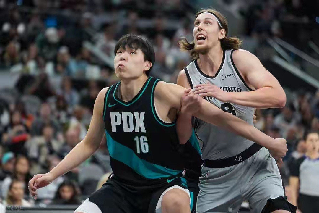 开拓者力克没有文班亚马的马刺！杨瀚森：出场10分钟，罚球2中2，得到2分2篮板1