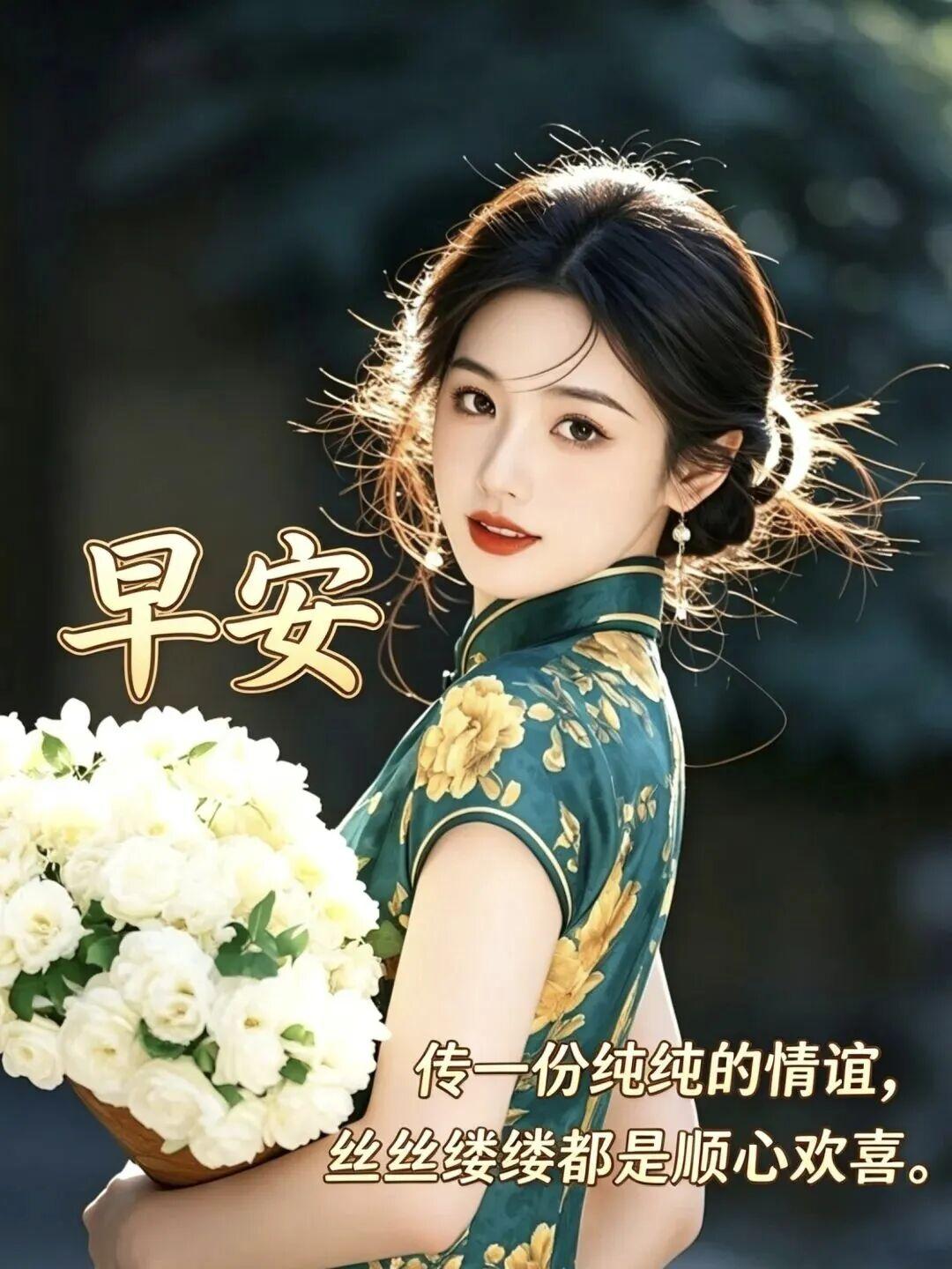 🎐晨起来，夏风好！发条祝福，问声好！健康、快乐、没烦恼！平安、幸福、永不老！新