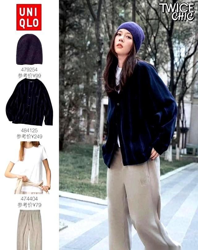 优衣库一件摇粒绒，能穿出千元大牌感。不是衣服贵，是你没搭对。吴千语套个ov