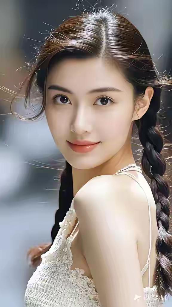 甜美少女心，梦幻般的编发造型，温柔可人！🌸💕🌴