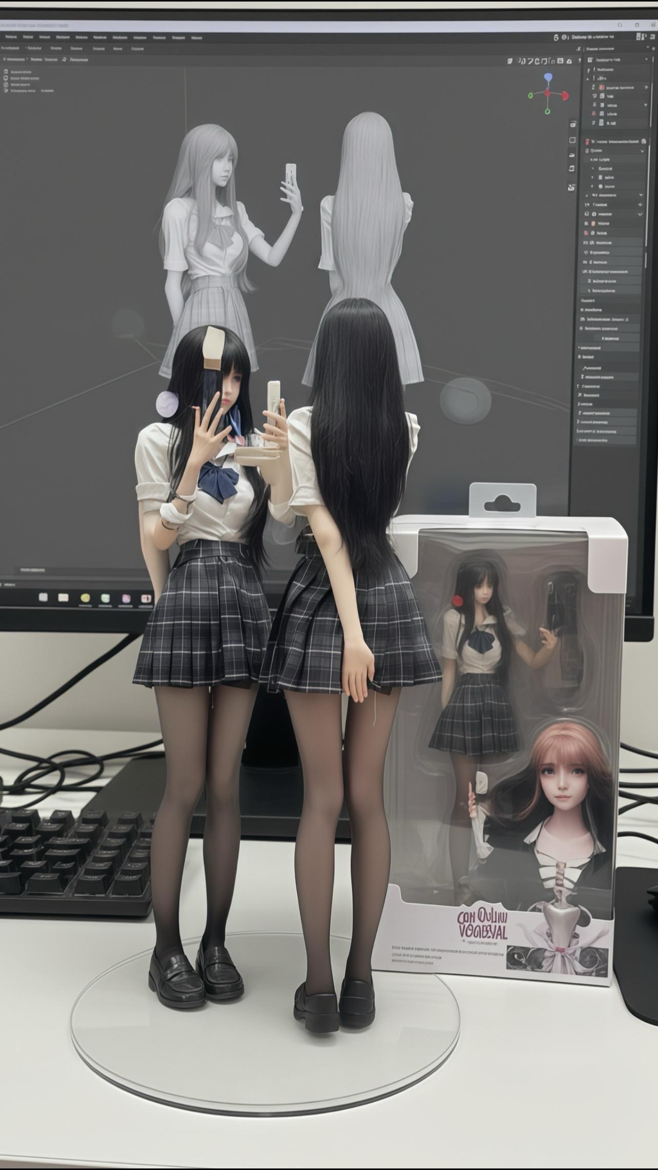 真人手办ᗜ 𖥦 ᗜ。
