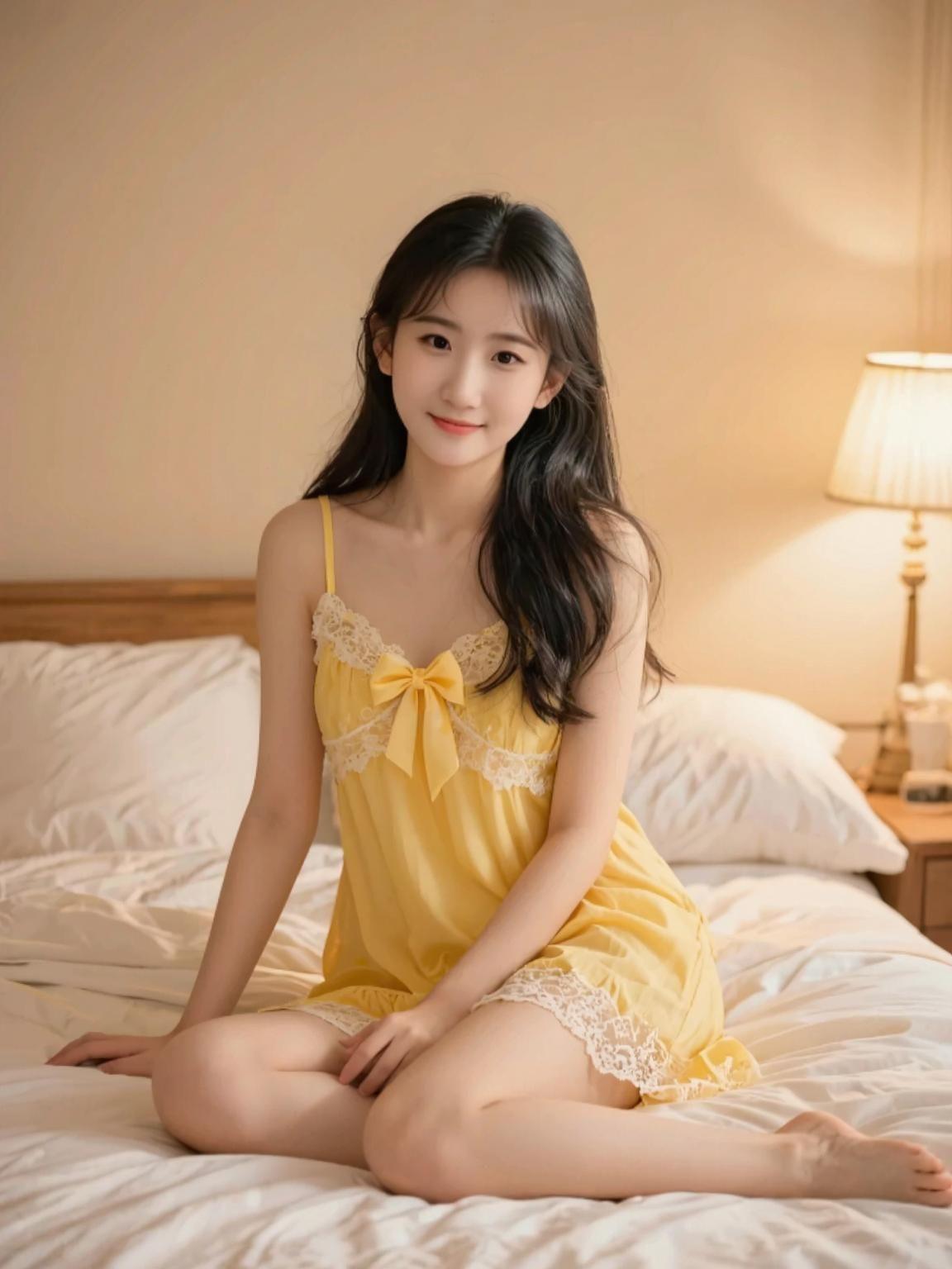 AI暖光甜美写真