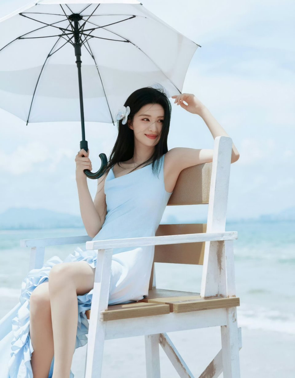 王楚然身材去当模特都绰绰有余了吧