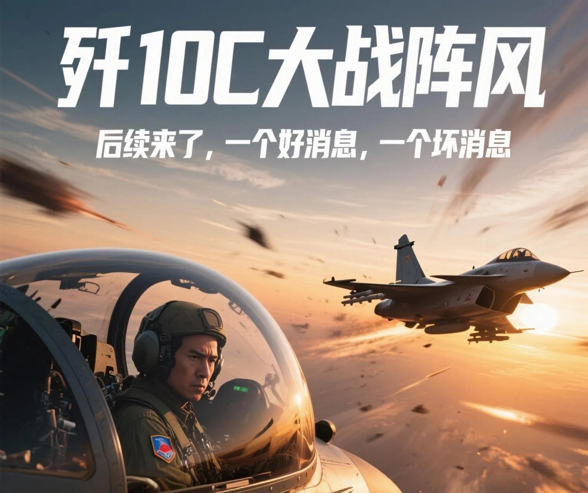 歼10C大战阵风，后续来了一个好消息，一个坏消息。巴基斯坦这回真是给中国军工
