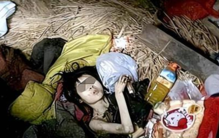 2010年，警察在武汉的一处地窖里，发现了2名奄奄一息的少女，其中一个已经昏迷，