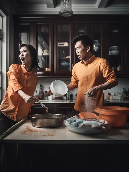 老公深夜突喊饿，非要媳妇下厨。媳妇困意难消，灵机一动，跑去叫醒婆婆：“妈，您儿子