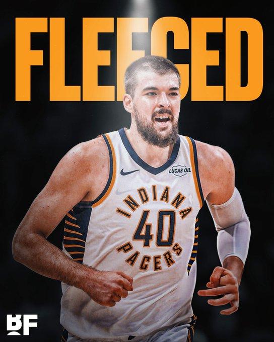 突发！NBA交易圈炸锅！步行者首轮签因未进前四，正式划归快船，当年祖巴茨交易的