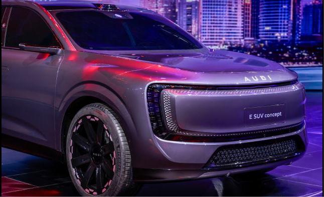 奥迪新势力，奥迪E5实车亮相。看起来确实不错。不追求极致性能的话，选择它通勤完