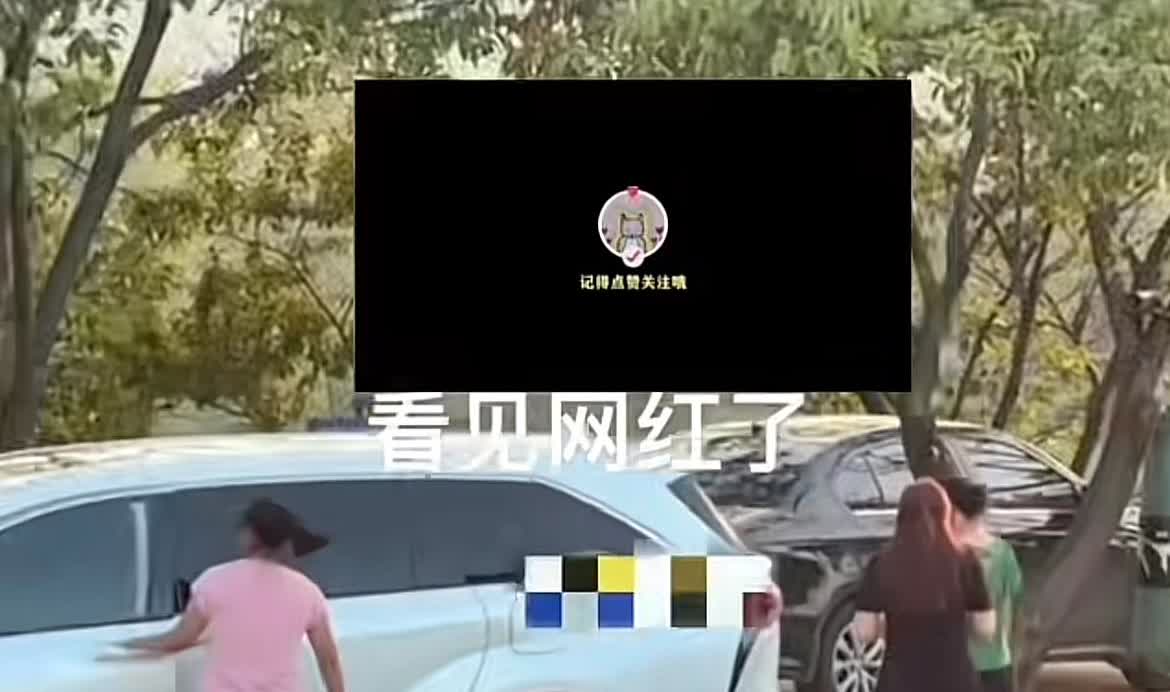 李佳这下子装不下去了吧！开着豪车被人拍到了，李佳带着妹妹妈妈一起出去玩。这车不说
