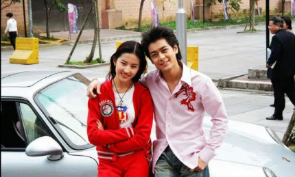 早期的刘亦菲和林志颖，真是郎才女貌​​​