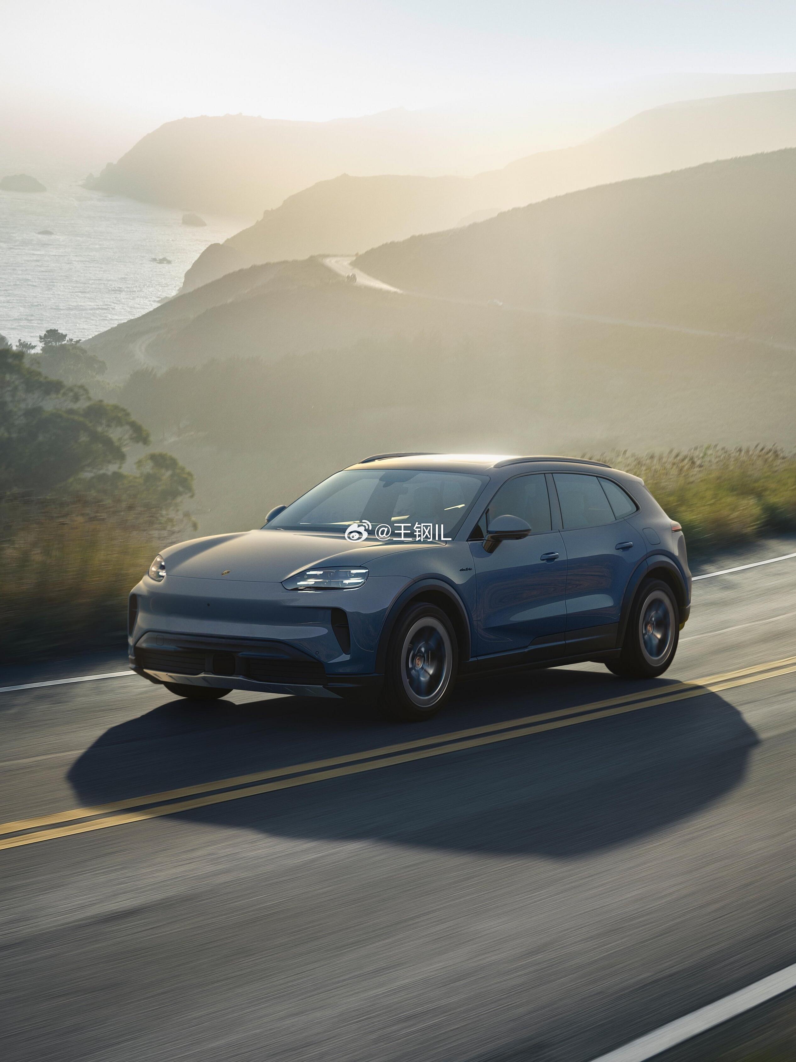 保时捷纯电卡宴S官图亮相600多匹马力，外观，预计13种车身色包含经典和高饱