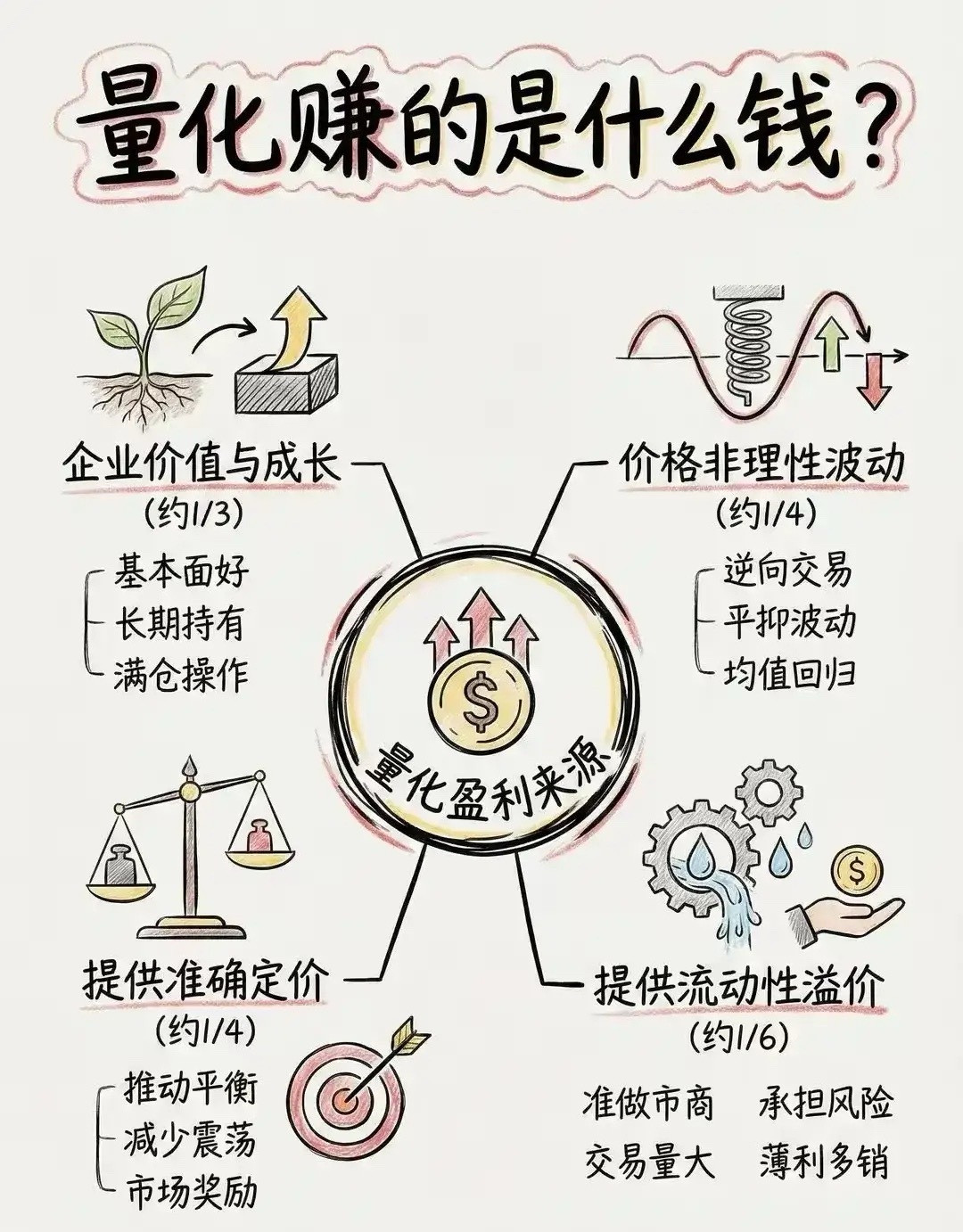 我们打不赢量化，其实是全方位的！当前，多数人已经知道了在交易层面